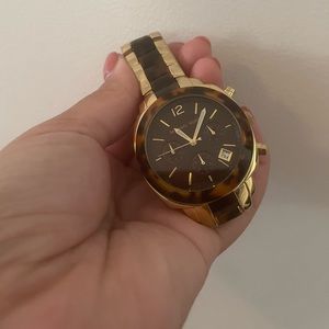 Michael Kors Tortoise Watch - Box included